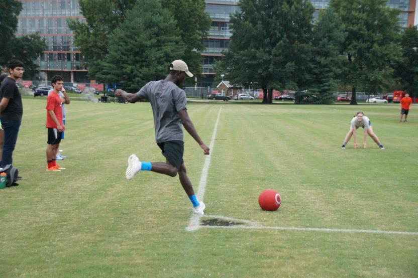 outdoor kickball