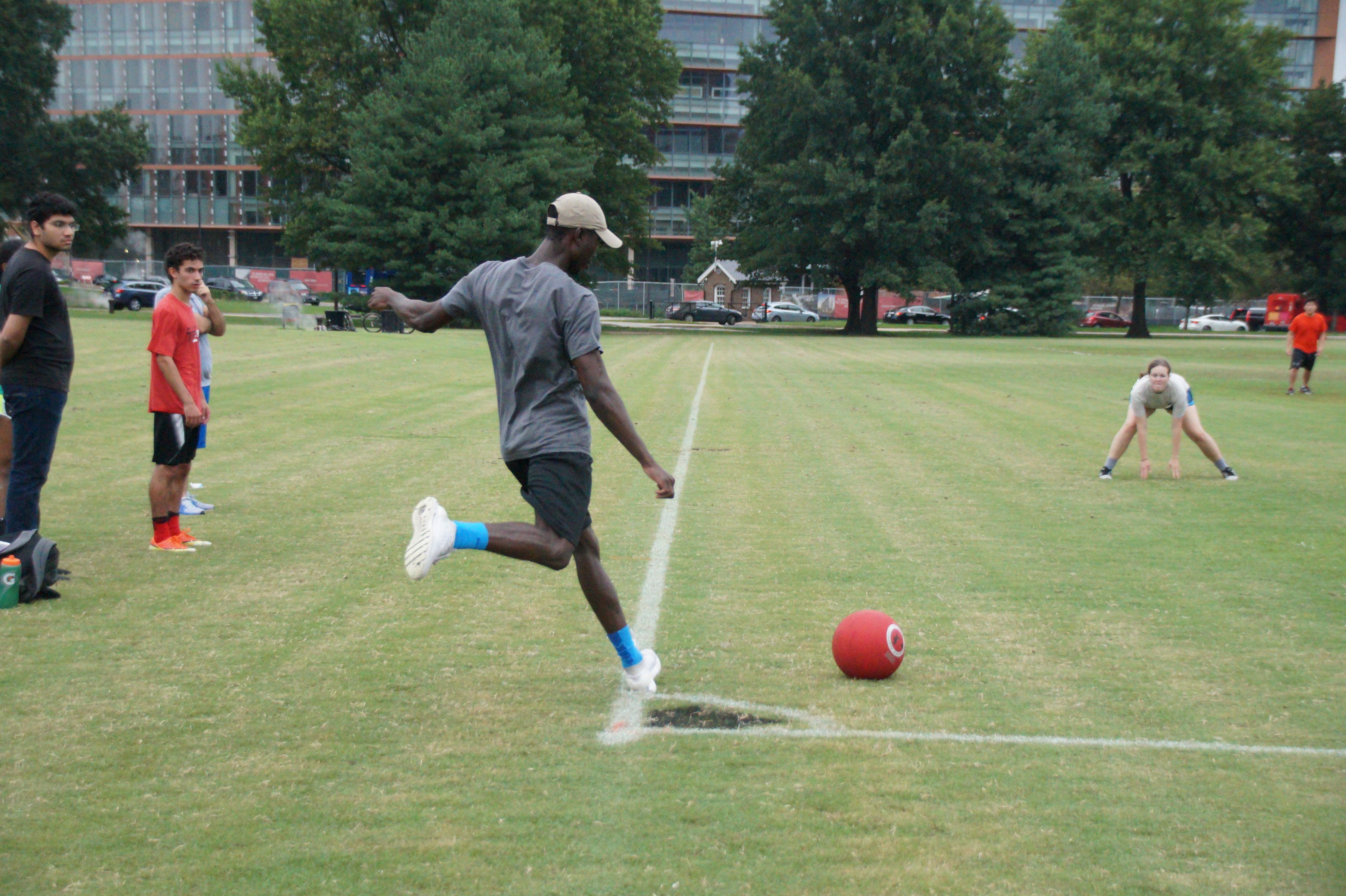 outdoor kickball